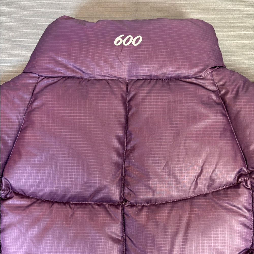 WindRiver Women’s 600 Fill Down Vest Purple Puffer 2XL Ripstop - Picture 6 of 9